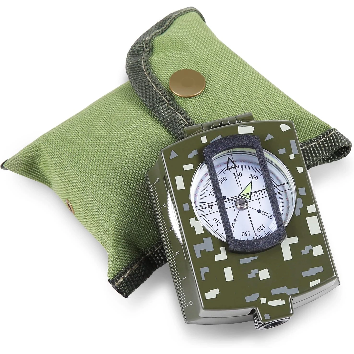 Waterproof Shockproof Tactical - Compass Lensatic avaliação e preço