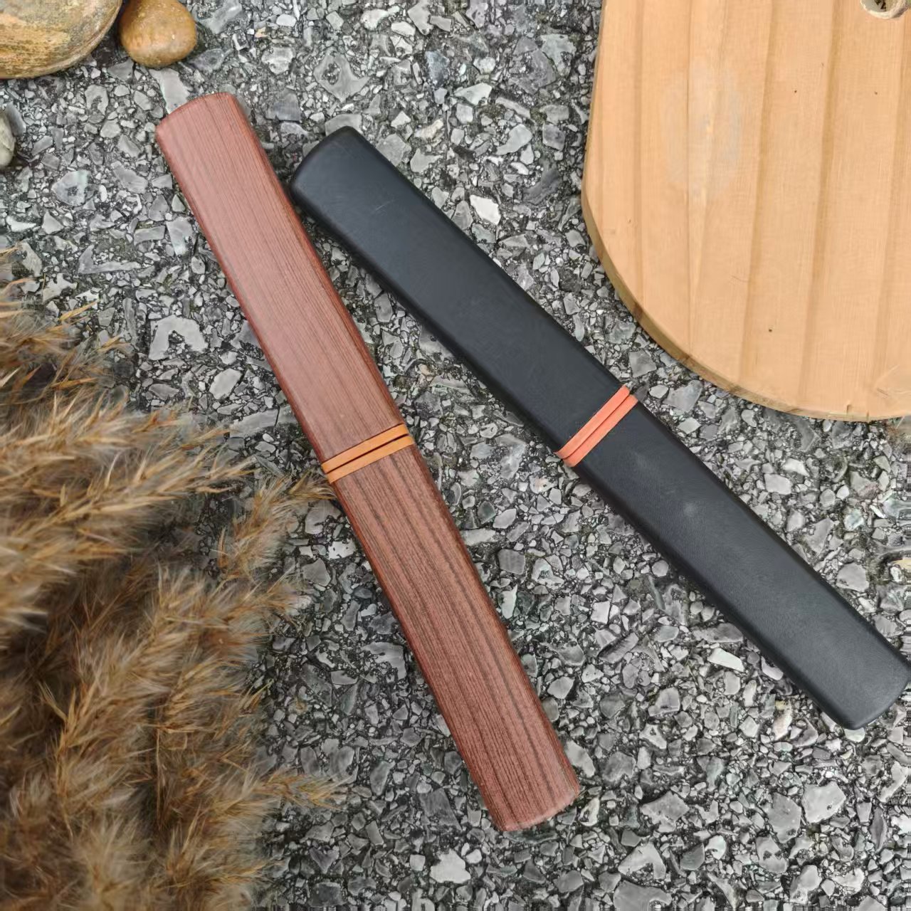 Dragon Phoenix Twin Blades Fol - Bushcraft Knife Fixed avaliação e preço
