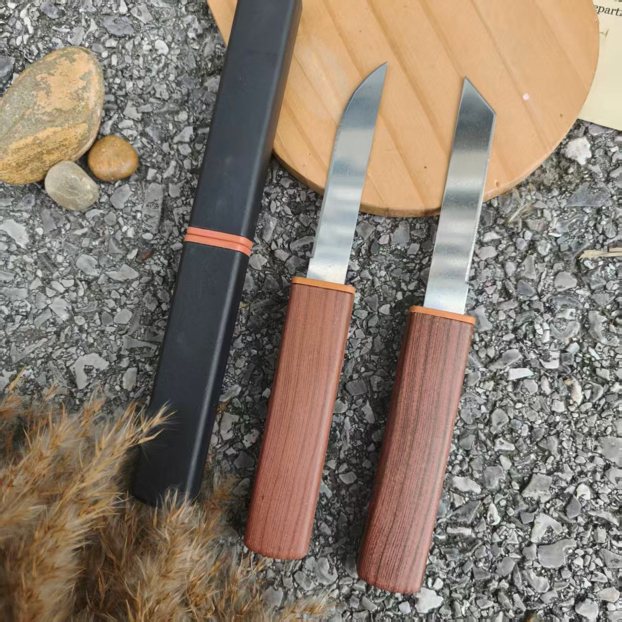 Dragon Phoenix Twin Blades Fol - Bushcraft Knife Fixed avaliação e preço