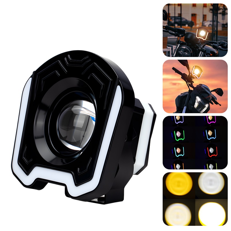 4inch Motorcycle LED Spotlight - Sos Light Strobe avaliação e preço