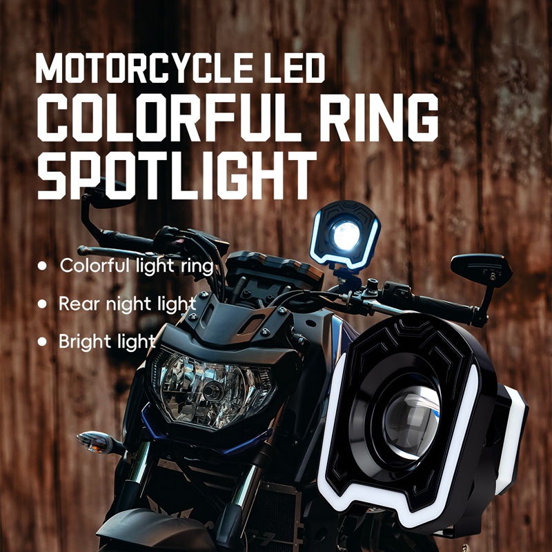 4inch Motorcycle LED Spotlight - Sos Light Strobe avaliação e preço