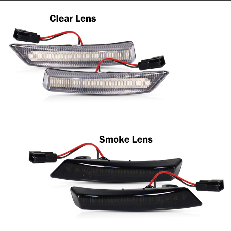 2x Dynamic Side Mirror Lamp Fo - Signal Panel Orange avaliação e preço