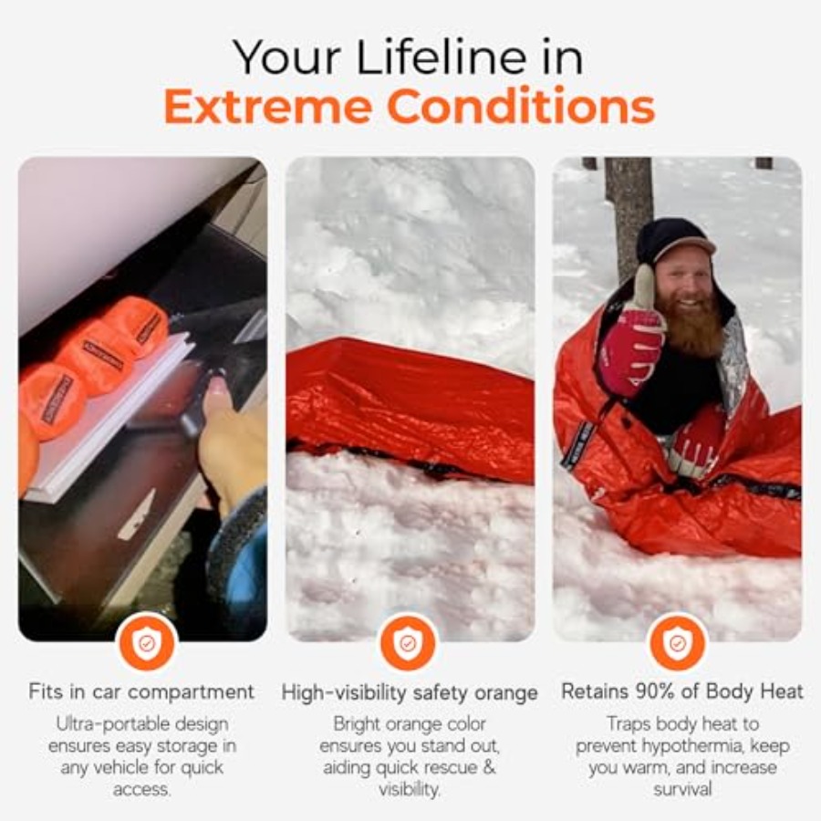 Emergency Sleeping Bag Ultrali - Bivy Bag Emergency avaliação e preço